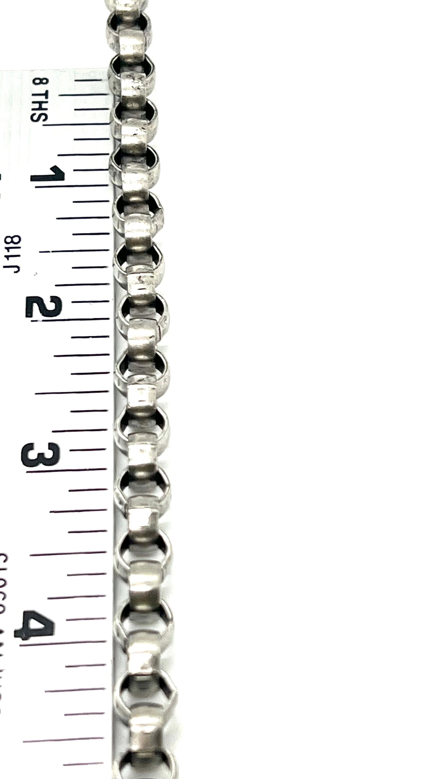 Large Round Link Rolo Chain, Antiqued Pewter Plated - P013-CH