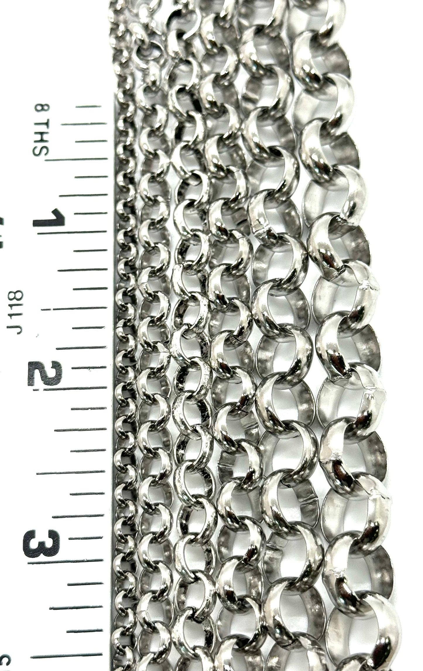Rolo Chain, Stainless Steel