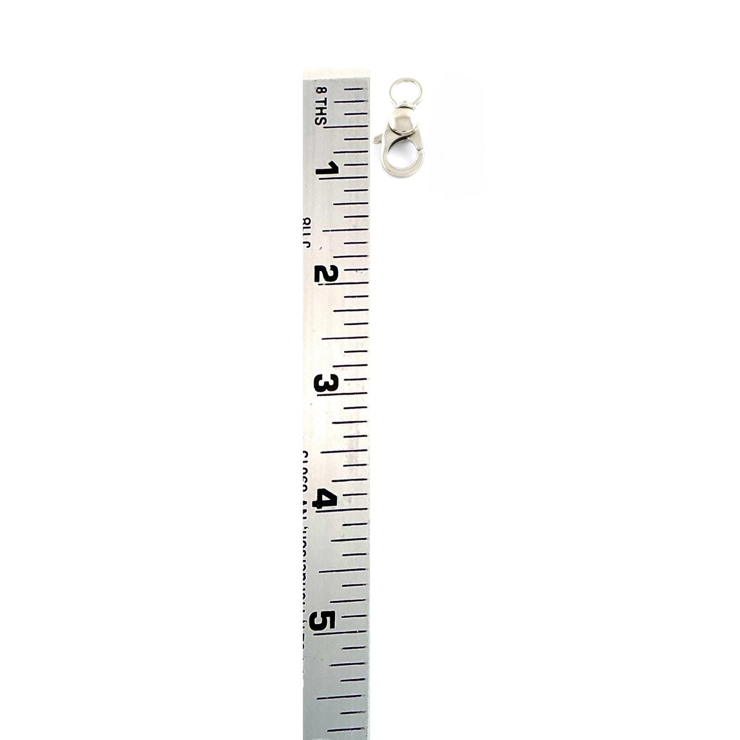 Large Swivel Lobster Claw Clasps, Stainless Steel - SS064