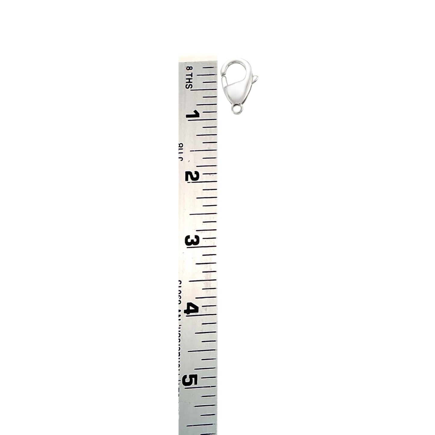 21mm Lobster Claw Clasps, Stainless Steel - SS076