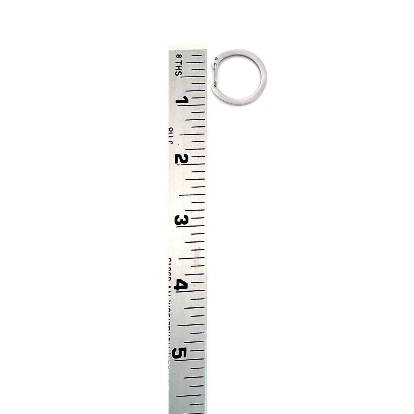 1 in. O-Ring Clasp, Stainless Steel - SS072