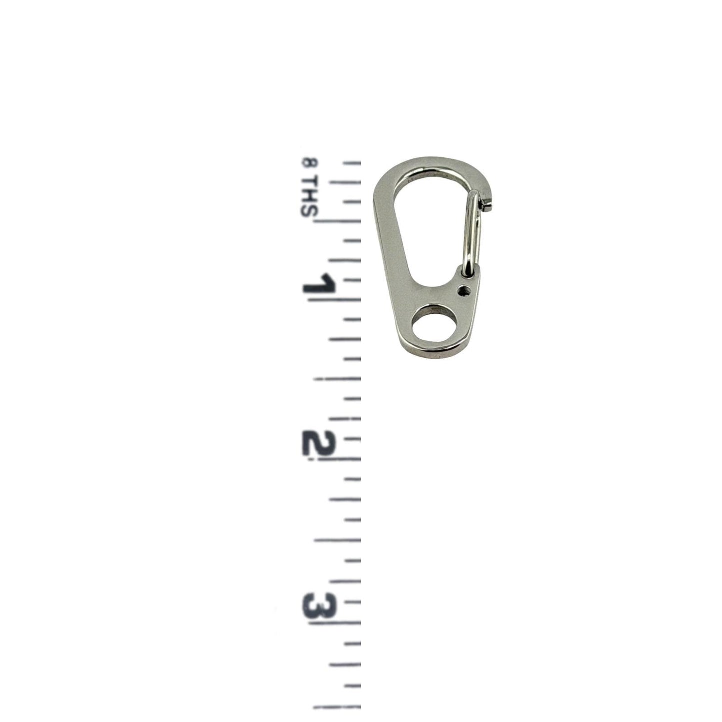 Large Clip Lobster Clasp, Stainless Steel - SS078