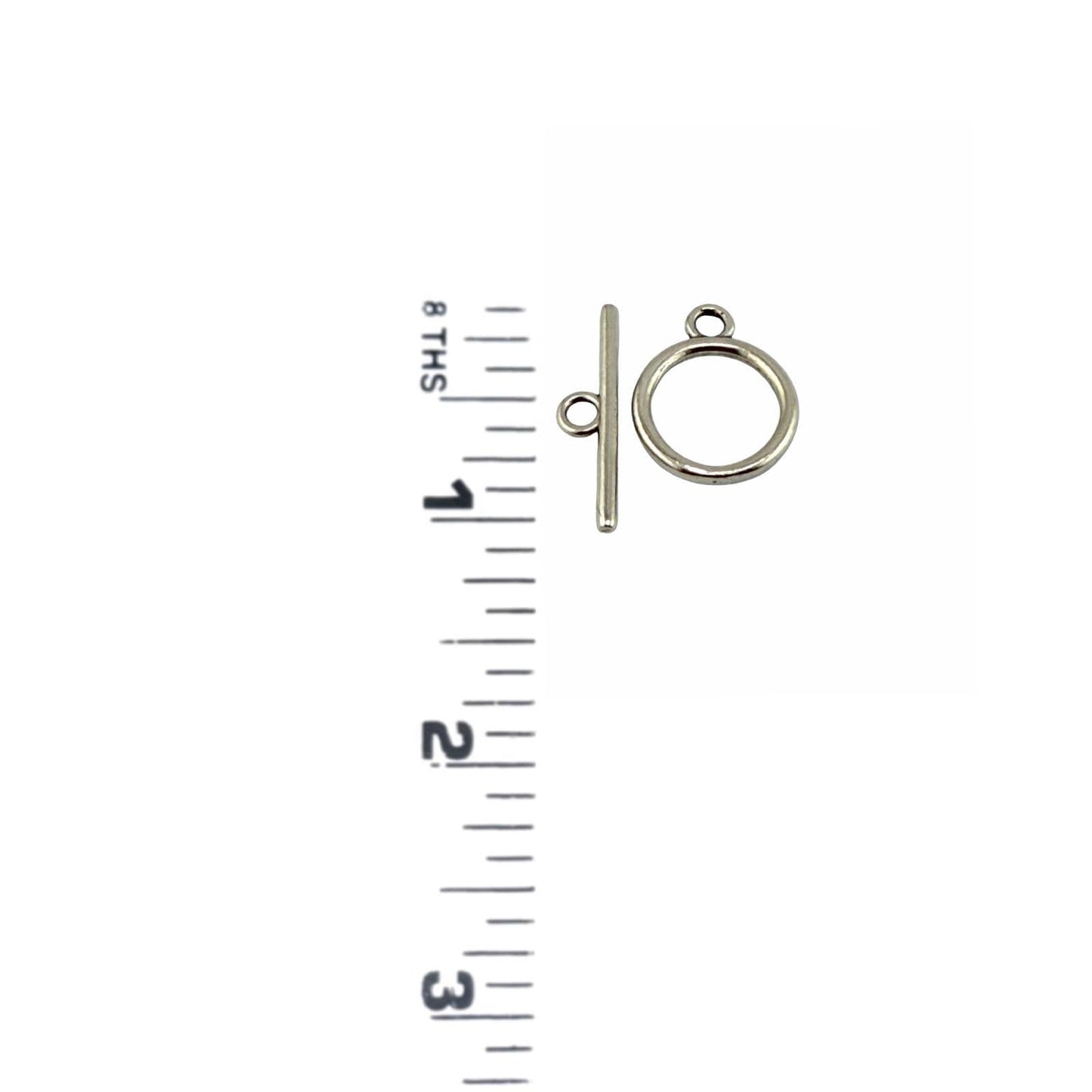 Classic Toggle Clasp, Antiqued Pewter - PT709