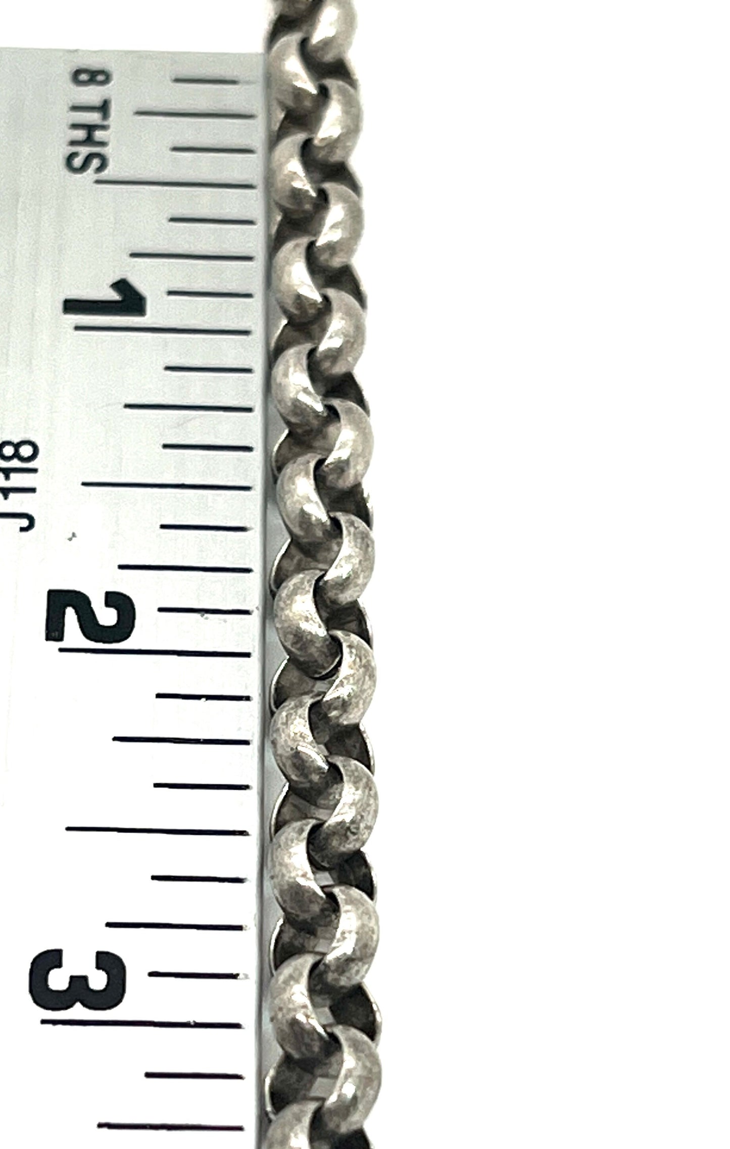 7mm Round Rolo Chain, Antiqued Pewter Plated - P021-CH