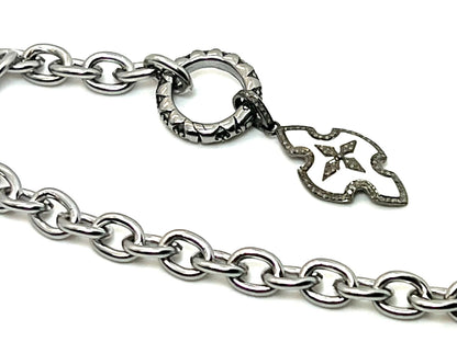 10x8mm Oval Chain, Stainless Steel