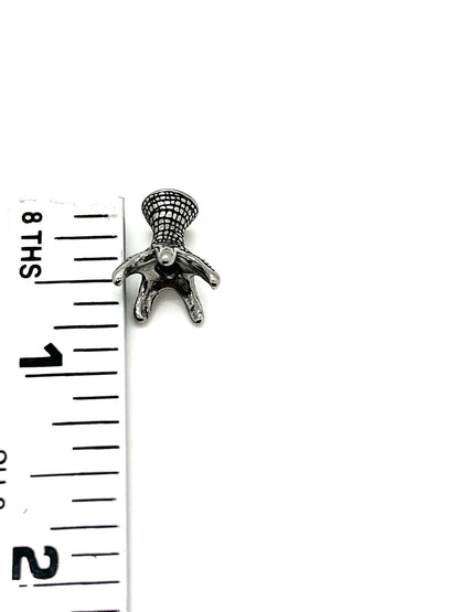 Claw Bead, Stainless Steel - SS058