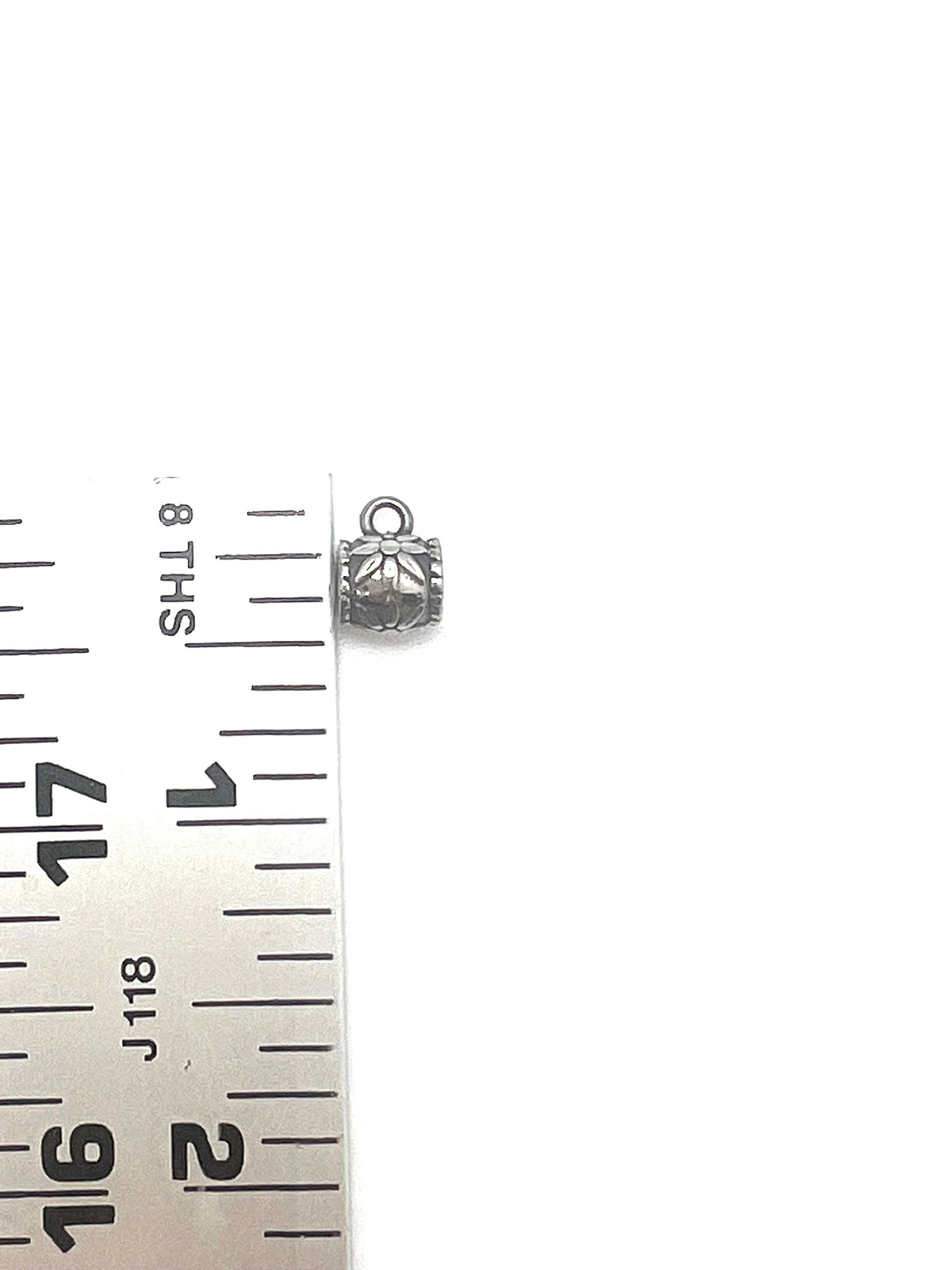 3 Textured Tube Bails,Stainless Steel - SS094