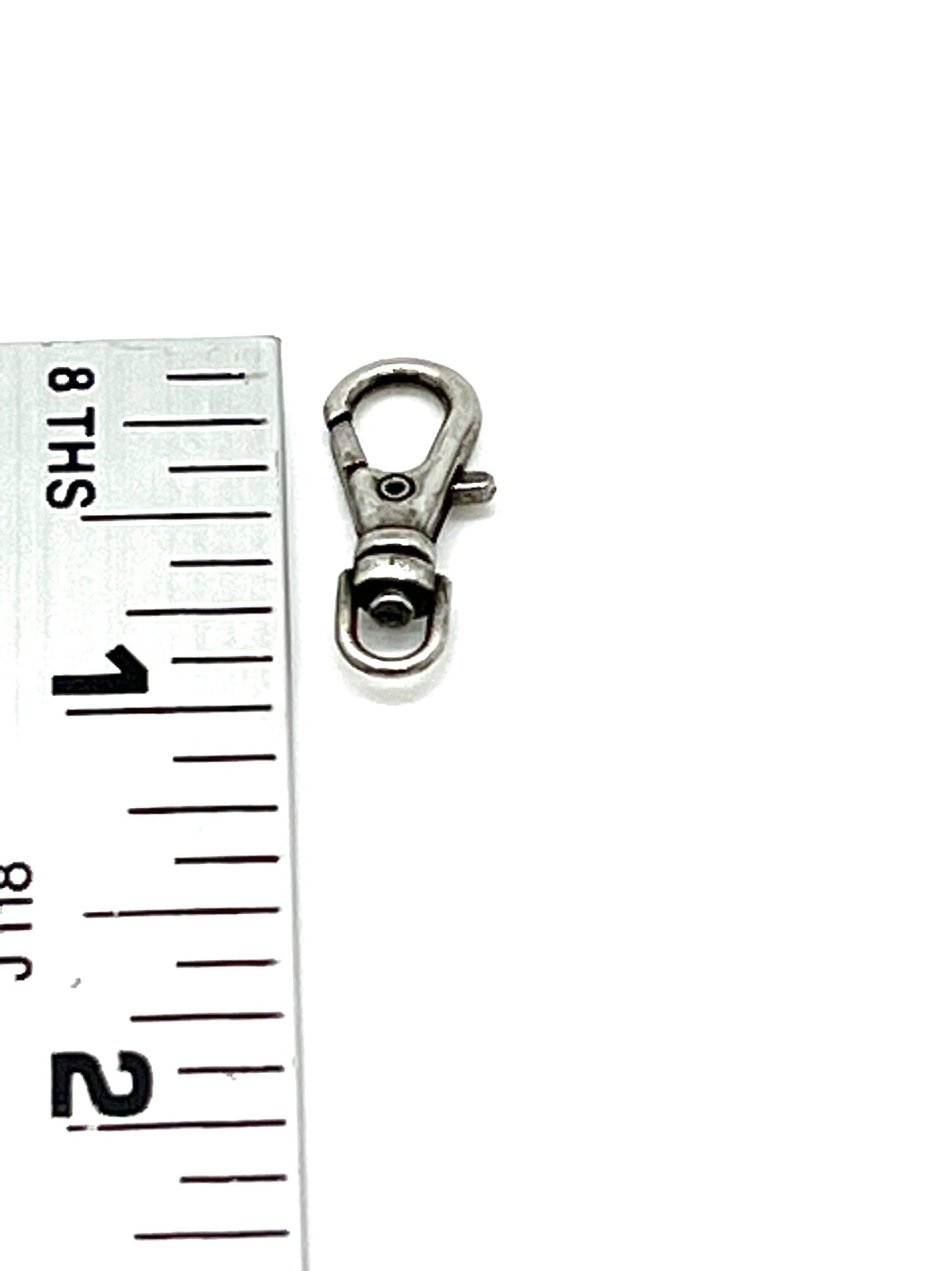 23mm Swivel Clip Lobster Clasp, Antiqued Pewter Plated - PT629