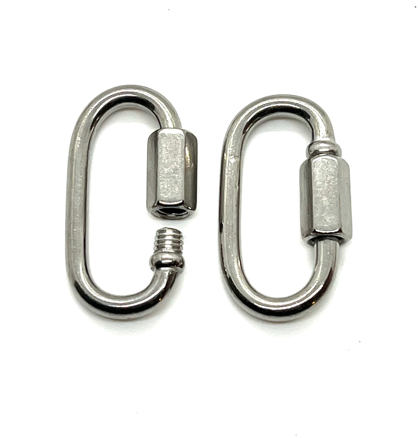 Large Anchor Shackle Clasp, Stainless Steel - SS070