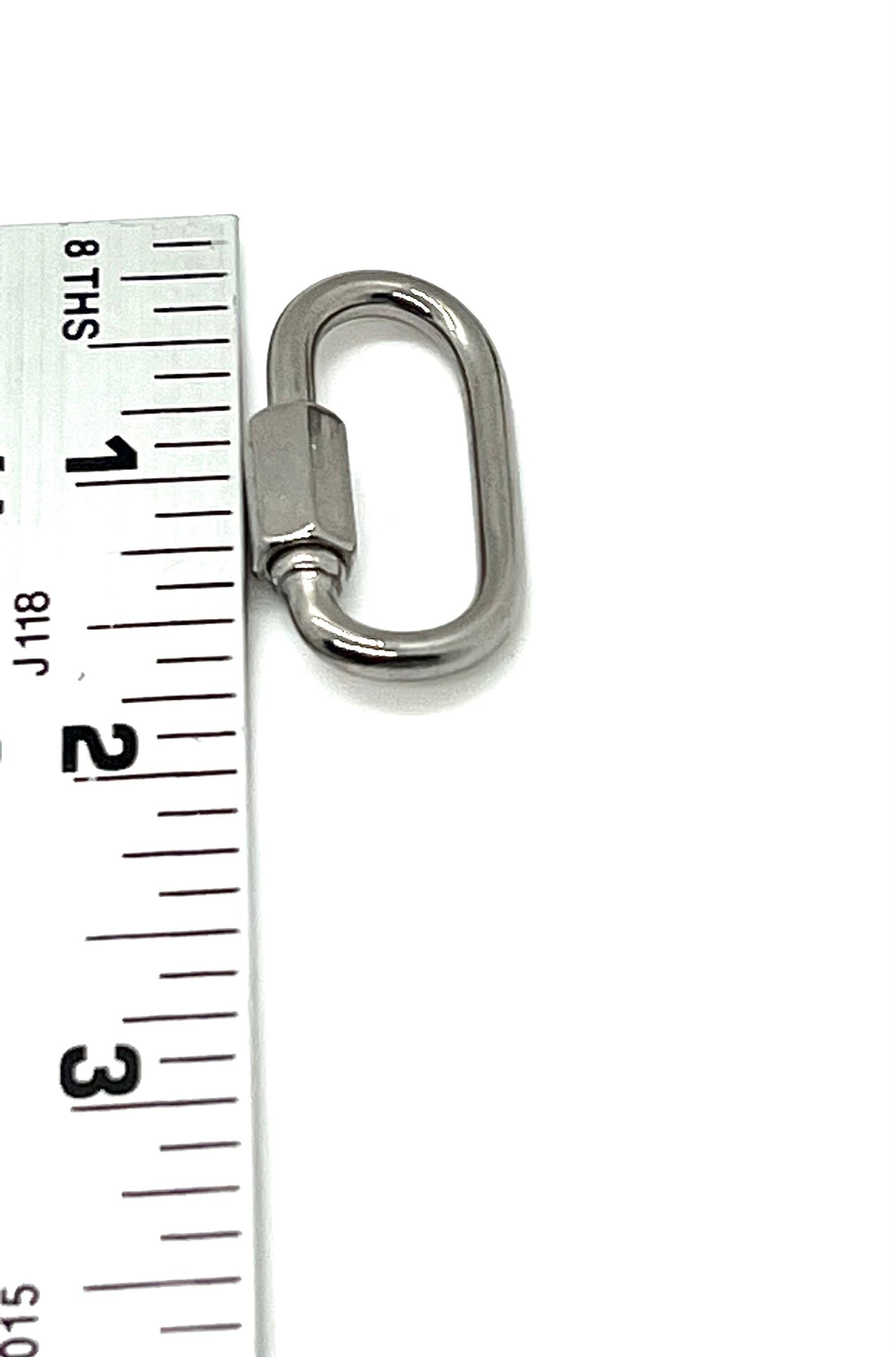 Large Anchor Shackle Clasp, Stainless Steel - SS070