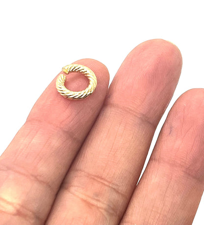 10-count Extra Heavy Duty 10mm 12 Gauge Jump Ring - G016-JR