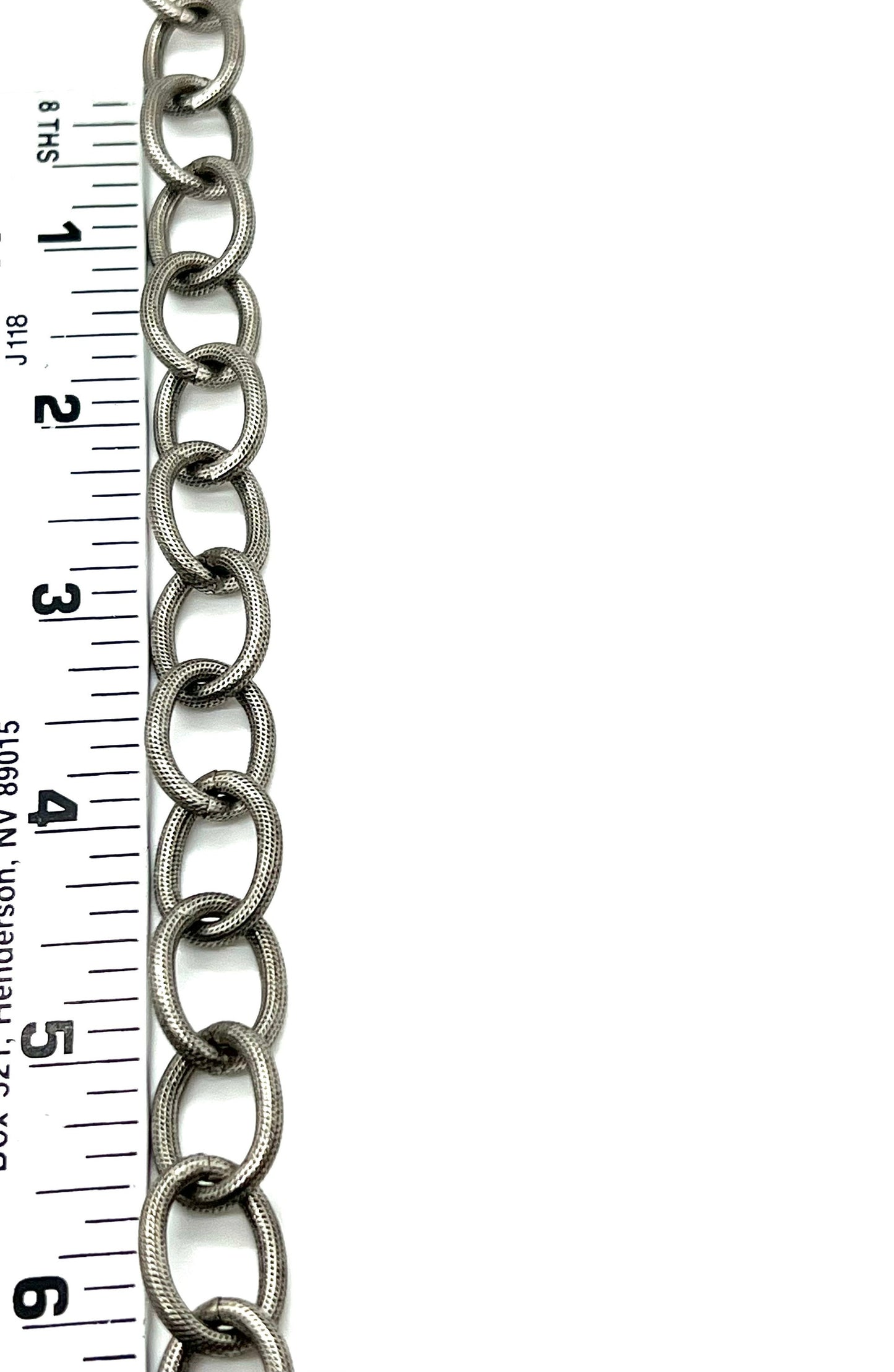 Extra Large Chunky Oval Chain, Antiqued Pewter Plated - P004-CH