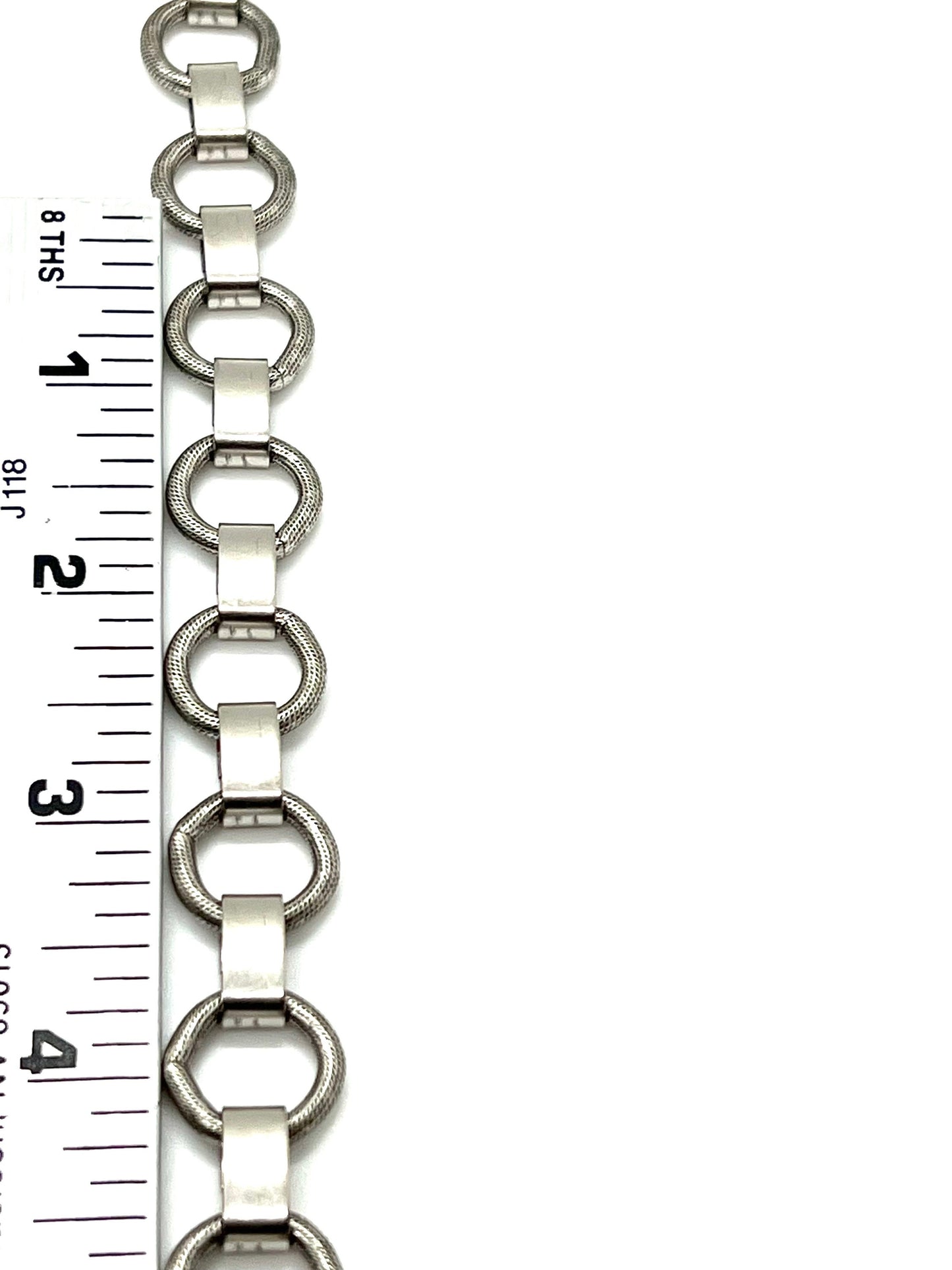 Extra-Large Thick Textured Chain, Antiqued Pewter Plated - P006-CH