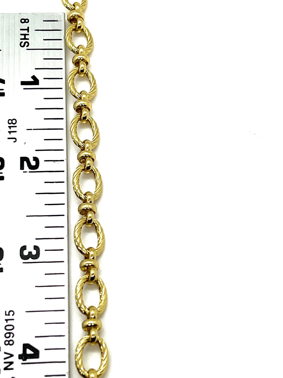 Chunky Gold Plated Cable Chain, Shiny 18k Gold Plated