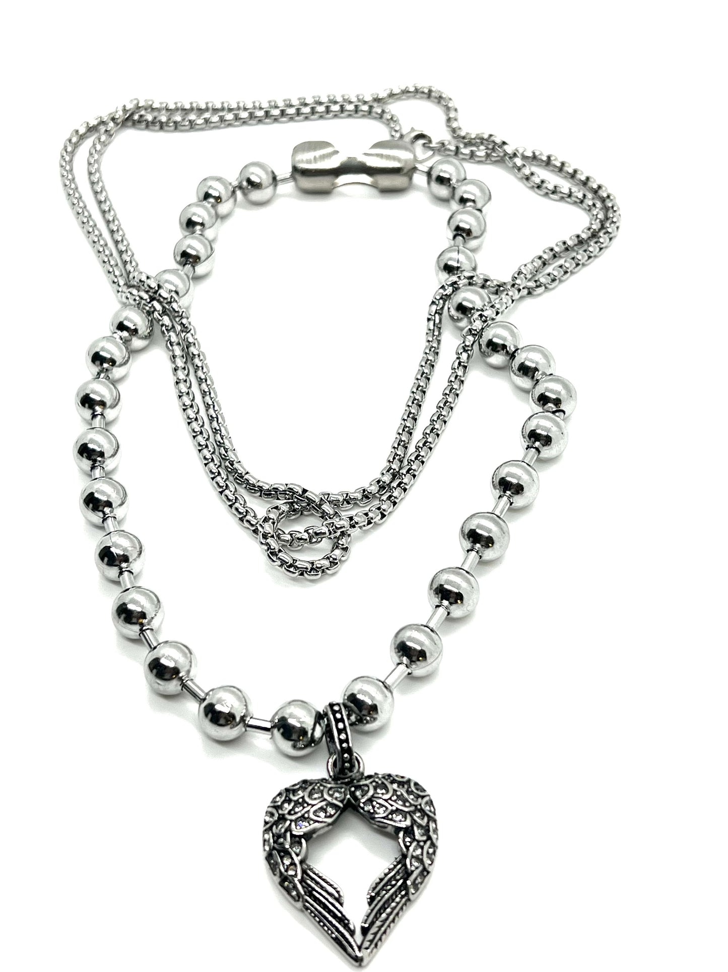 10mm Oversized Ball Chain, Stainless Steel
