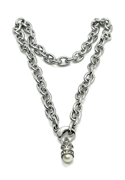 10x8mm Oval Chain, Stainless Steel