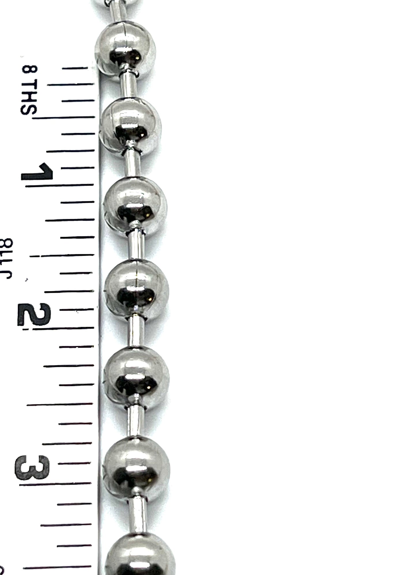 10mm Oversized Ball Chain, Stainless Steel