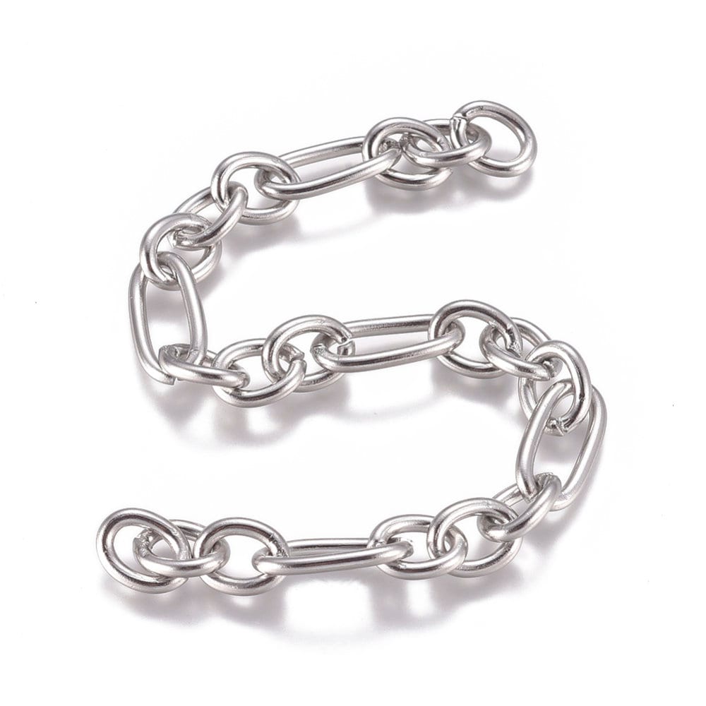 Large Cable Chain, Stainless Steel