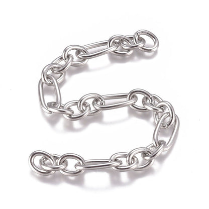 Large Cable Chain, Stainless Steel