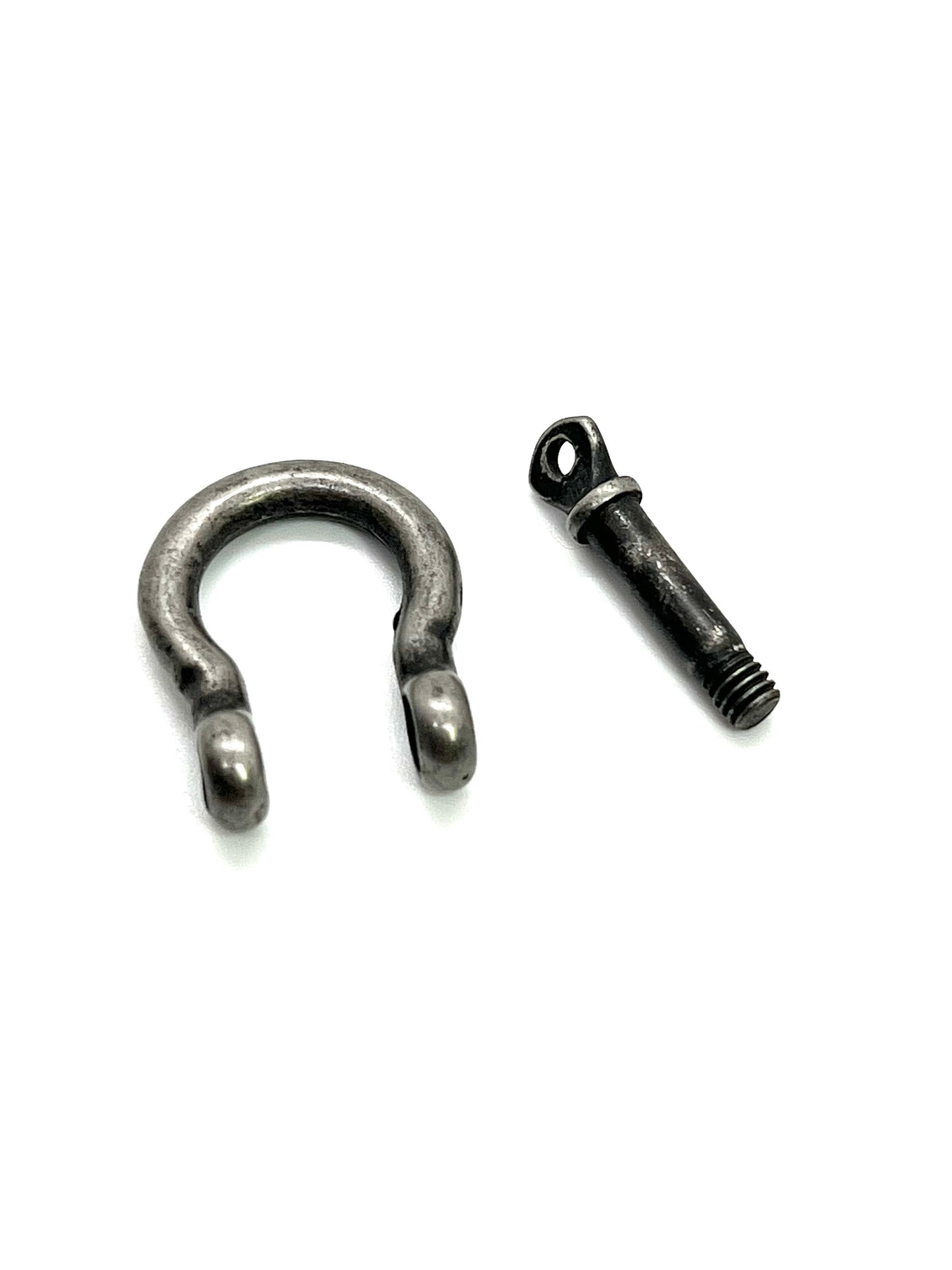 Anchor Shackle Clasp, Antiqued Pewter Plated - PT636
