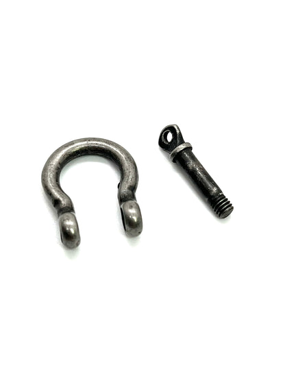 Anchor Shackle Clasp, Antiqued Pewter Plated - PT636