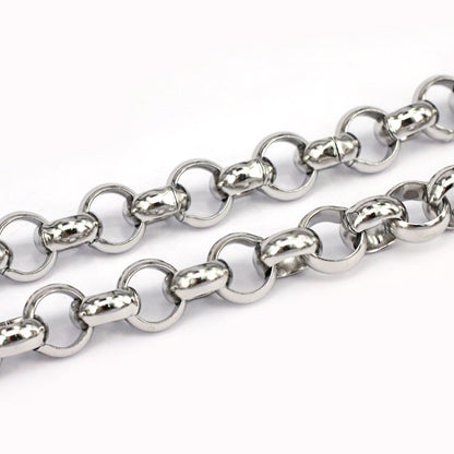 Rolo Chain, Stainless Steel