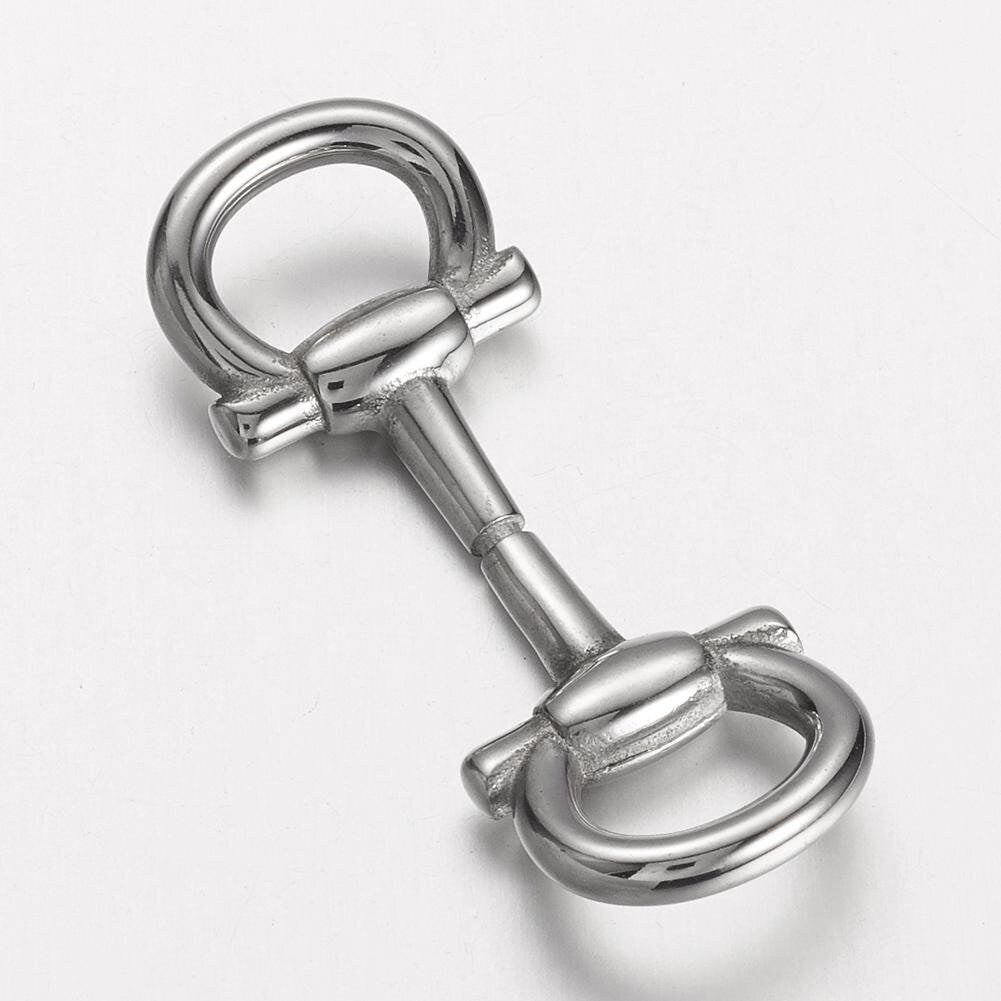 Snaffle Bit Jewelry Accent, Stainless Steel - SS041