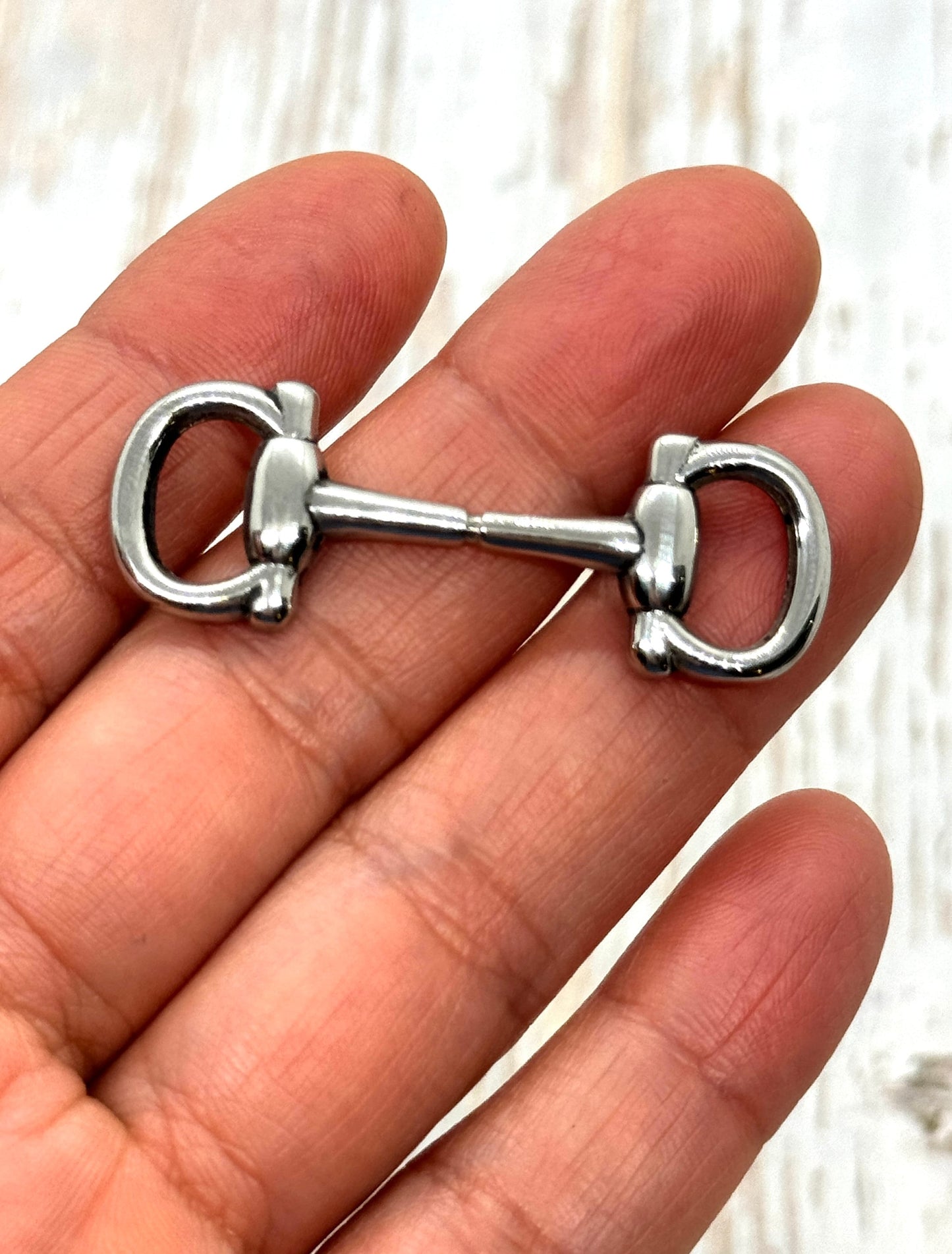 Snaffle Bit Jewelry Accent, Stainless Steel - SS041