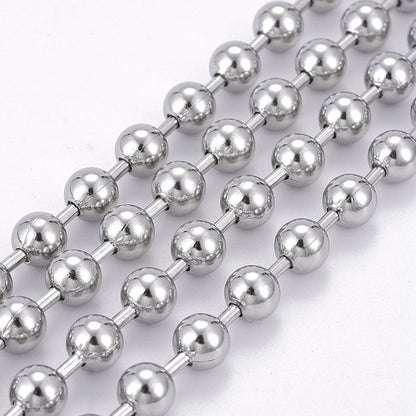 10mm Oversized Ball Chain, Stainless Steel