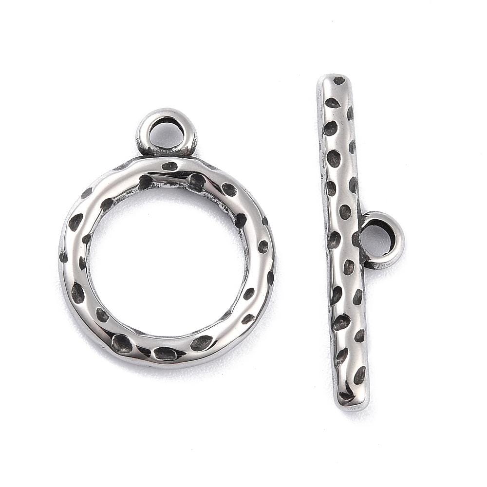 Toggle Clasp, Stainless Steel - SS071