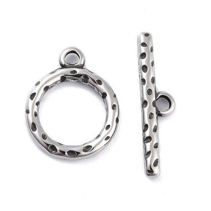 Toggle Clasp, Stainless Steel - SS071