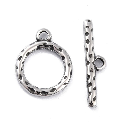 Toggle Clasp, Stainless Steel - SS071