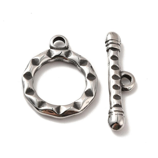 Small Minimalist Toggle, Stainless Steel - SS095