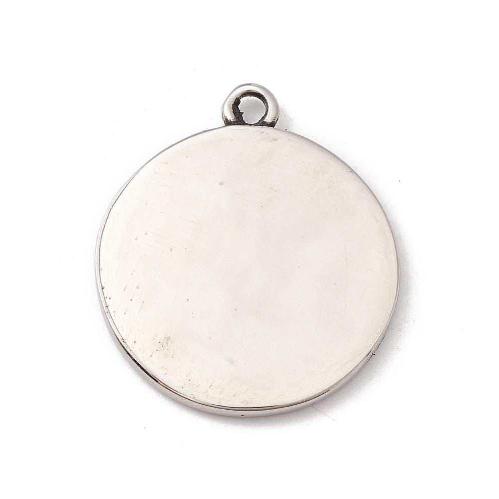 Saint Benedict Charm,Stainless Steel - SS059