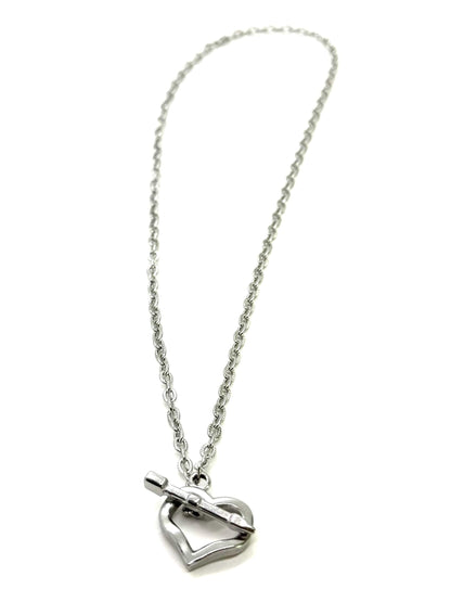 Dainty Textured Cable Chain, Stainless Steel