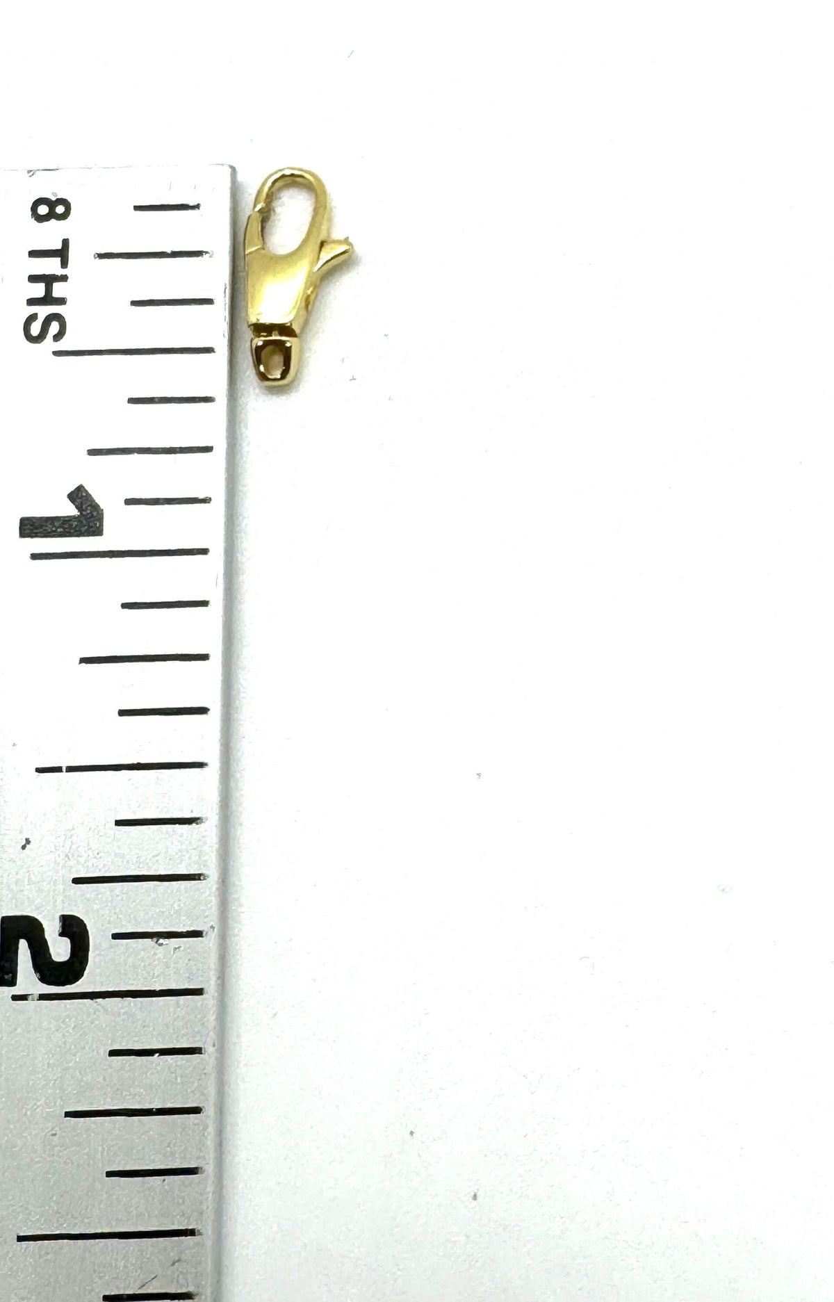 Swivel Lobster Clasp, Shiny 18k Gold Plated - SY084