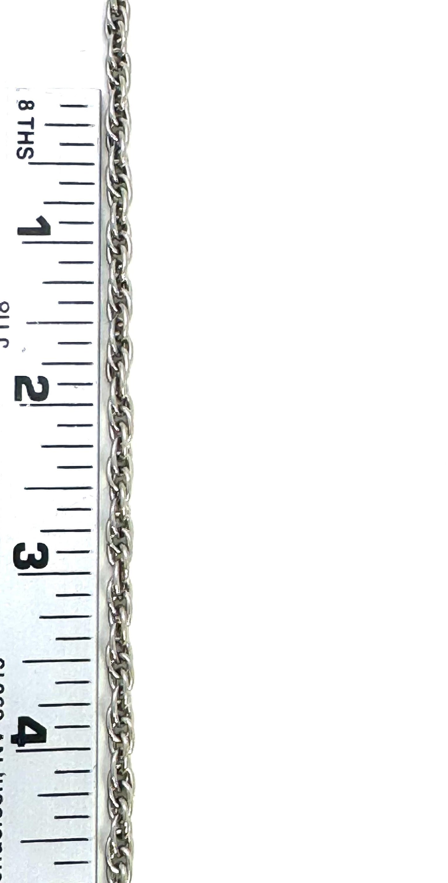 French Rope Chain, Antiqued Pewter Plated - P037-CH