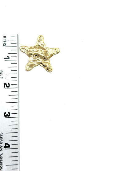 Lightweight Star Pendant, Shiny 18k Gold Plated - SY008