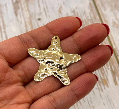 Lightweight Star Pendant, Shiny 18k Gold Plated - SY008