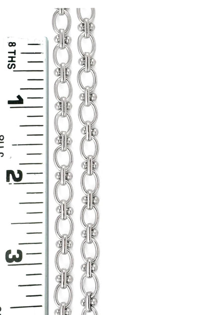 Small Link Chain, Stainless Steel