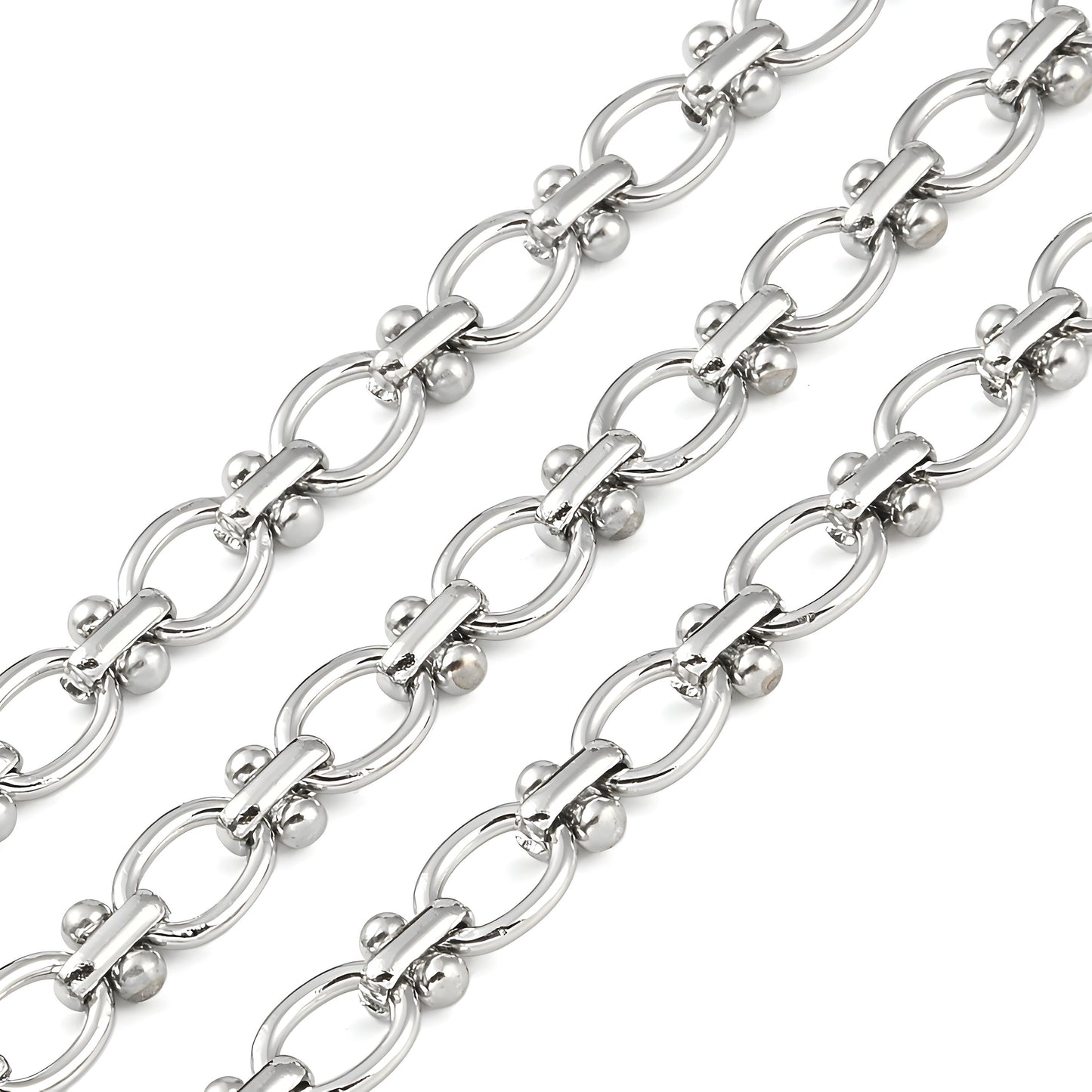 Small Link Chain, Stainless Steel