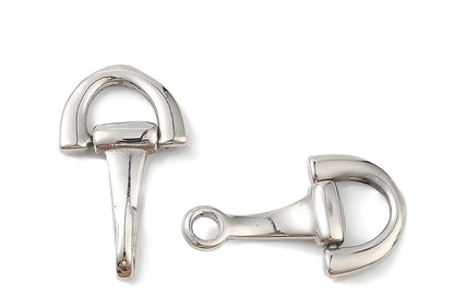Horse Snaffle Bit Clasp, Stainless Steel - SS047