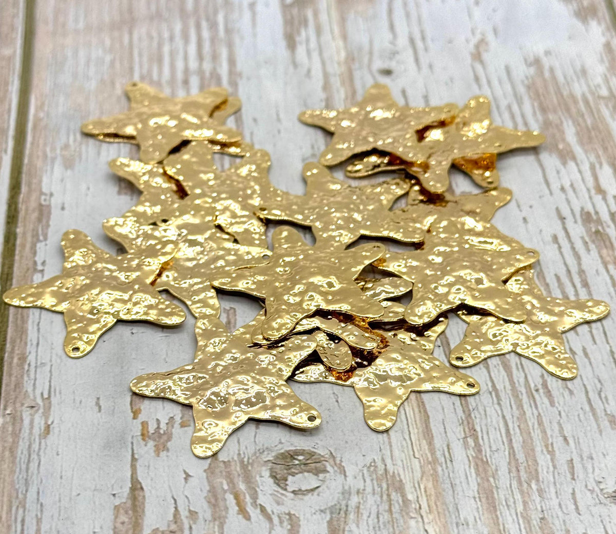 Lightweight Star Pendant, Shiny 18k Gold Plated - SY008