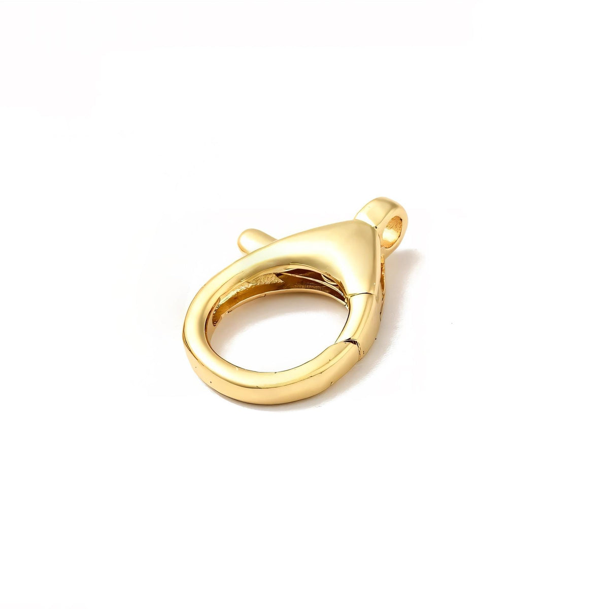 20mm Lobster Clasp, Shiny 18k Gold Plated - SY085