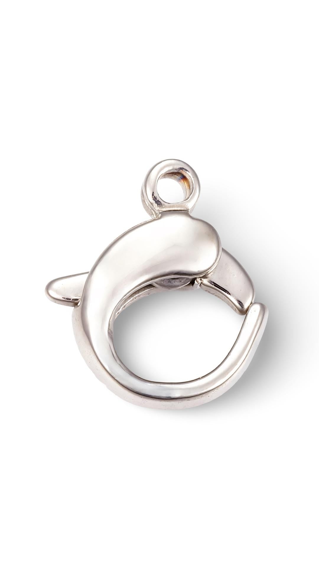 12mm- 5 Lobster Claw Clasps, Stainless Steel - SS065