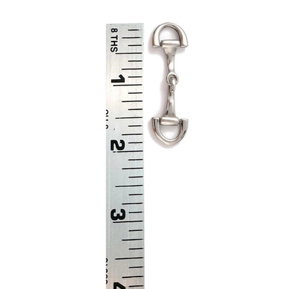 Horse Snaffle Bit Clasp, Stainless Steel - SS047