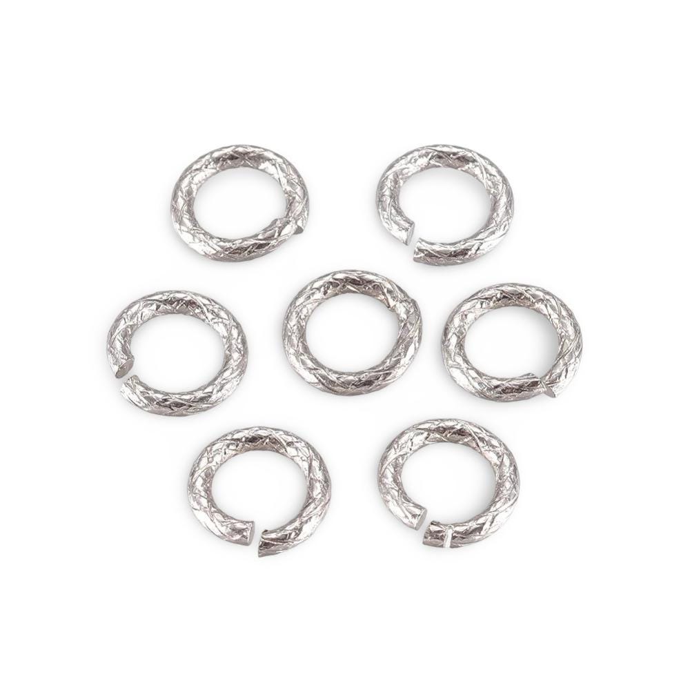 7mm-16Gauge Jump Rings, Stainless Steel SS048-JR