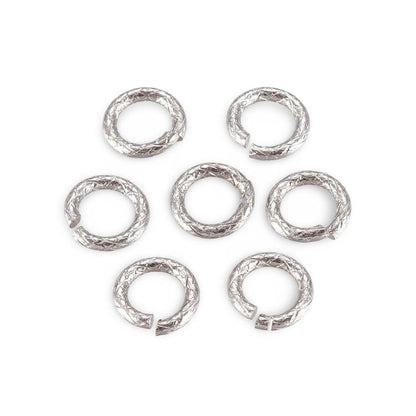 7mm-16Gauge Jump Rings, Stainless Steel SS048-JR