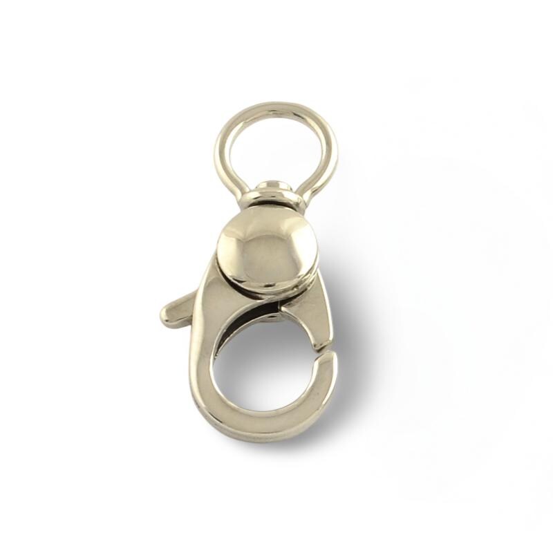 Large Swivel Lobster Claw Clasps, Stainless Steel - SS064
