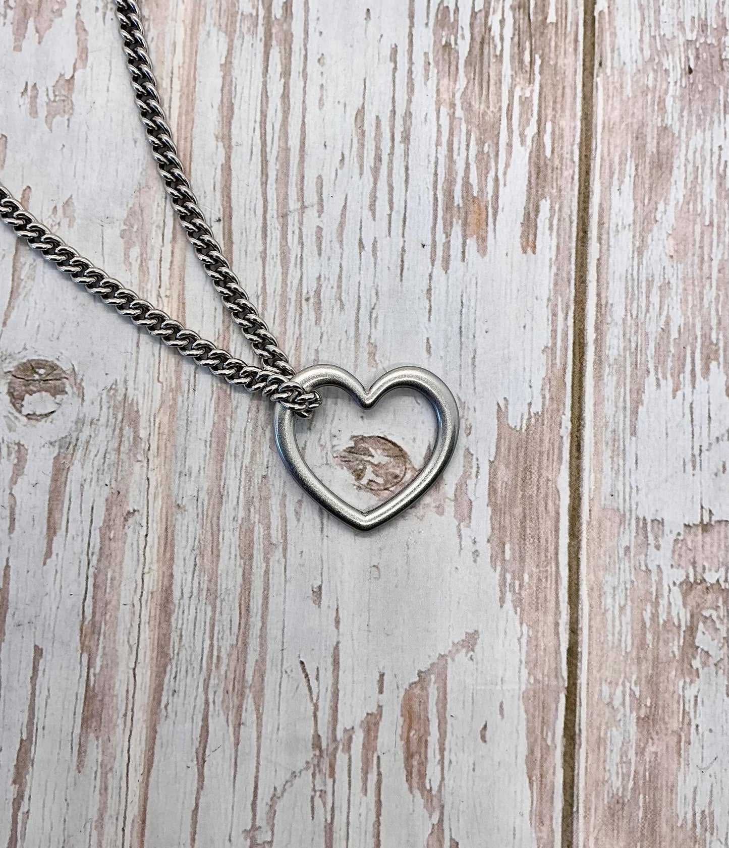Small Delicate Curb Chain, Antiqued Pewter Plated - P047-CH